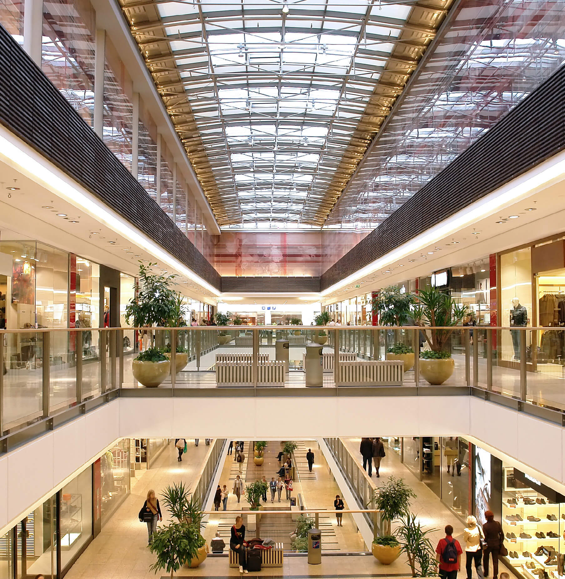 Interior Centro Comercial
